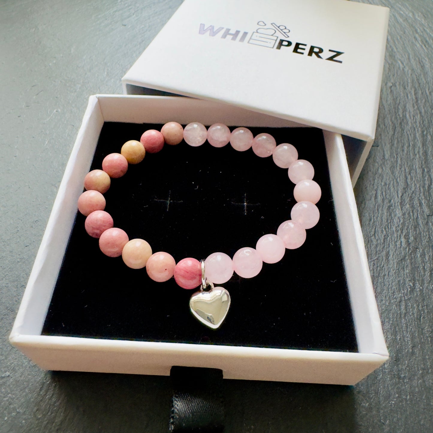 Zebra Pink Harmony Bracelet