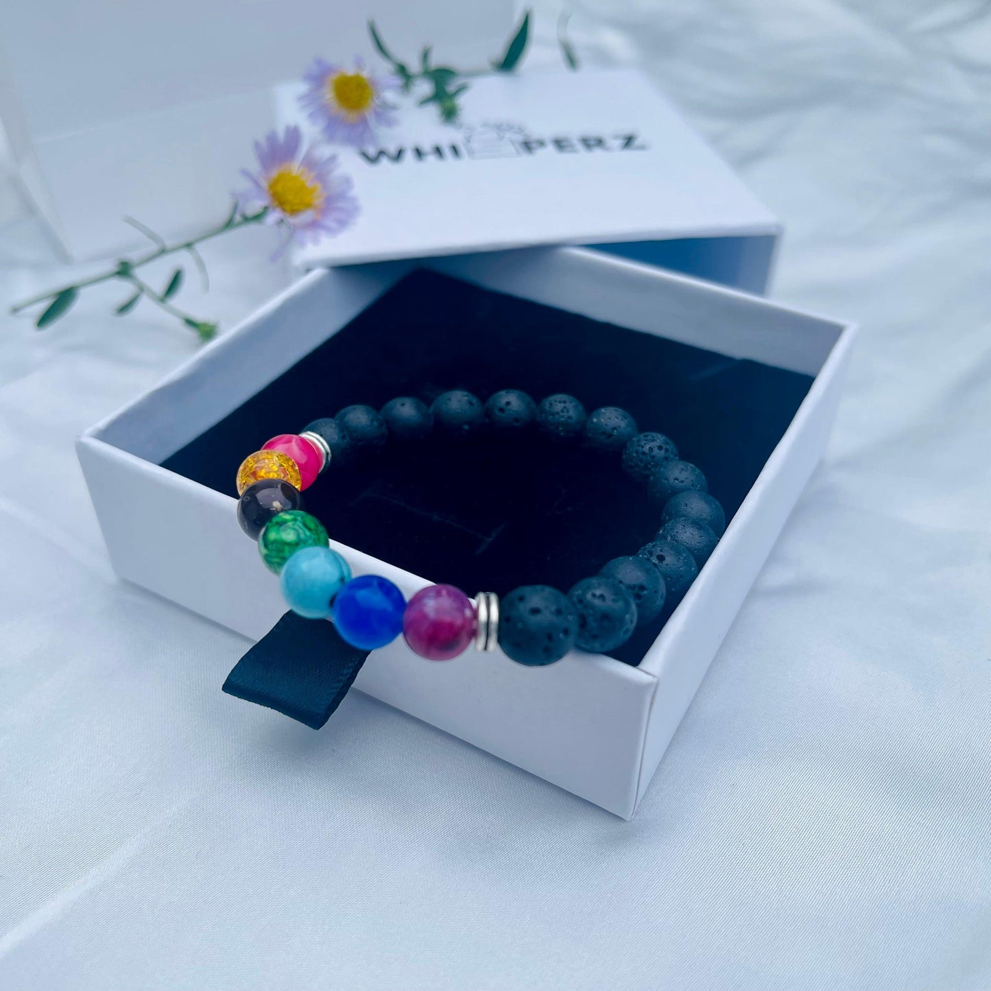 Lava & Tiger Eye Harmony Bracelet - Whisperz