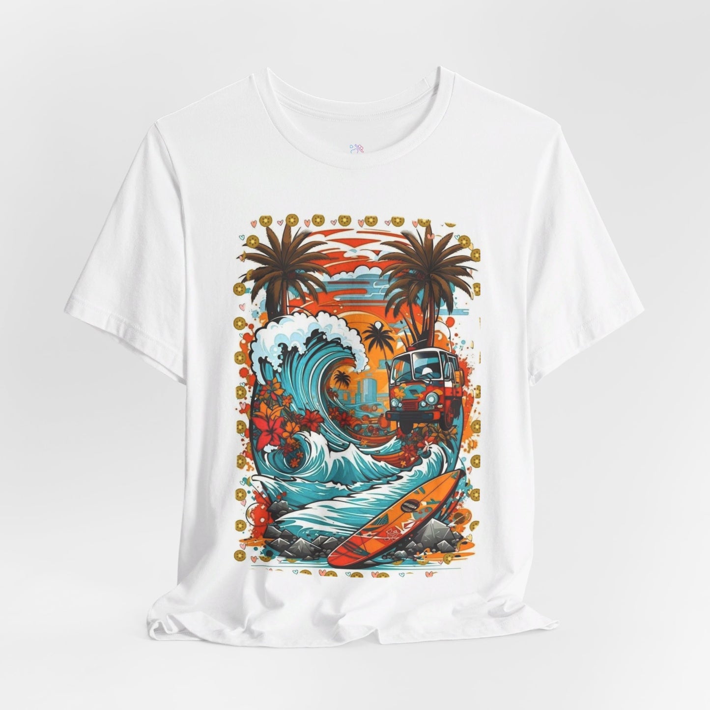 Tropical Waves Unleashed Unisex T-Shirt