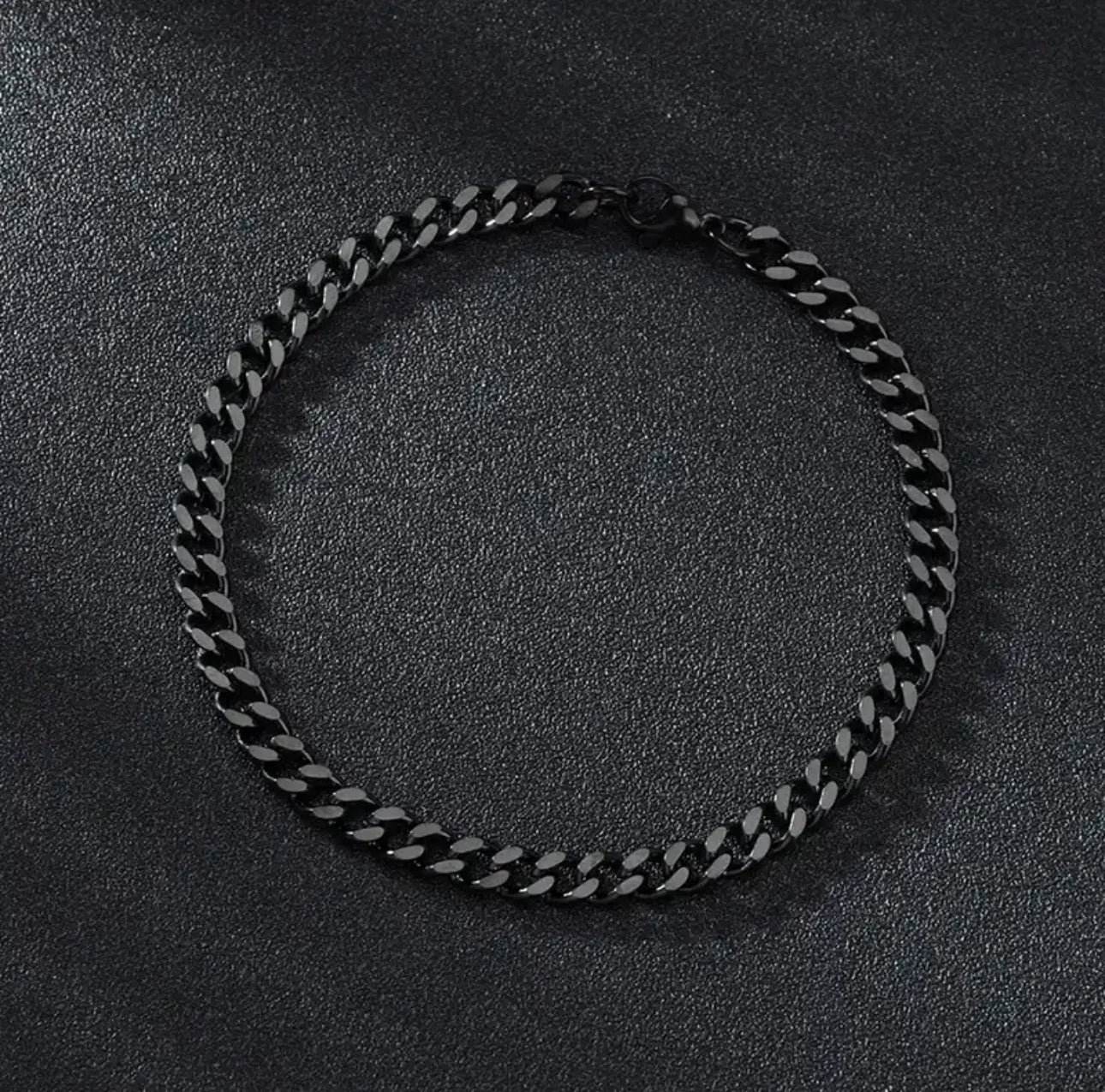Midnight Steel 7mm Heavyweight Bracelet