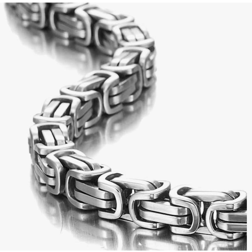 Regal Byzantine Steel Bracelet