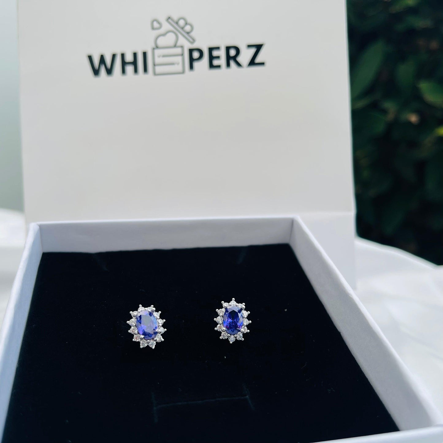 Romantic Radiance Purple Earrings - Whisperz
