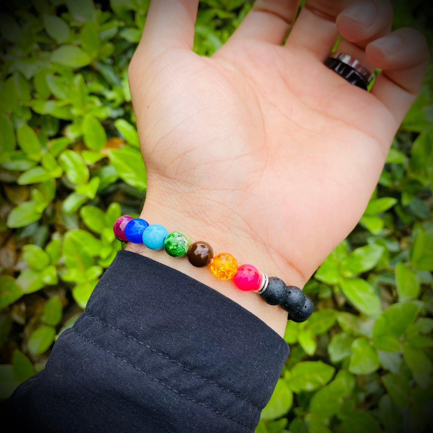 Lava & Tiger Eye Harmony Bracelet - Whisperz