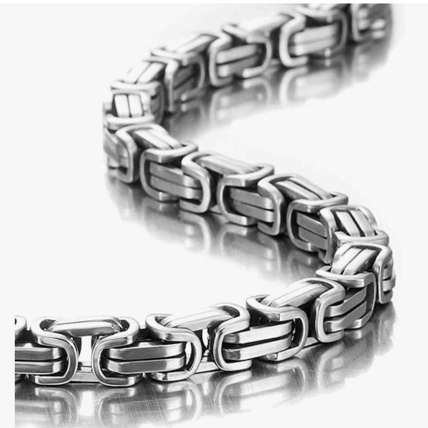 Regal Byzantine Steel Bracelet