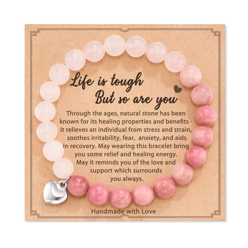 Zebra Pink Harmony Bracelet