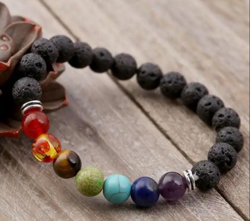 Lava & Tiger Eye Harmony Bracelet - Whisperz