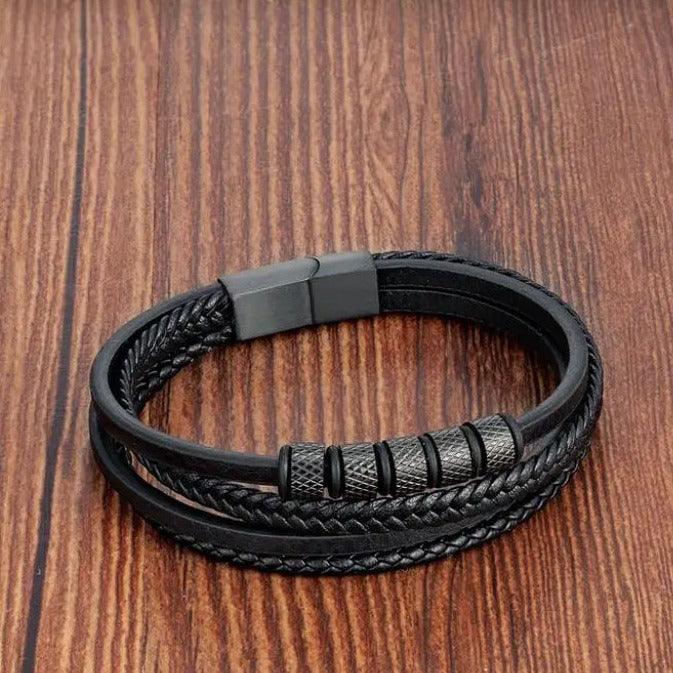 Stainless Steel Beaded Classic Bracelet - Whisperz