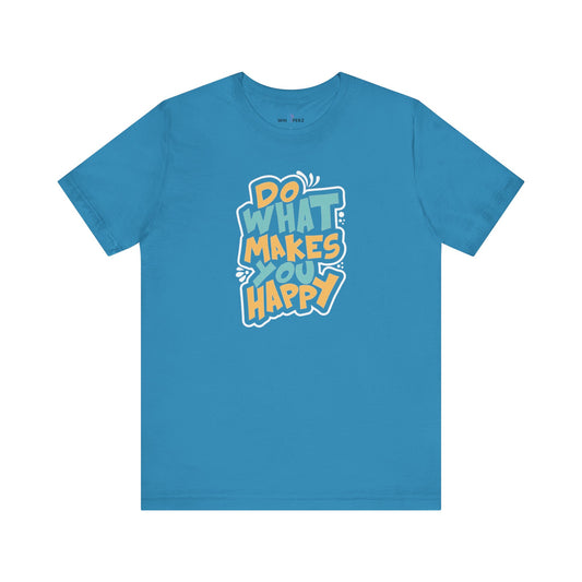 Happy vibes Unisex Jersey T shirt