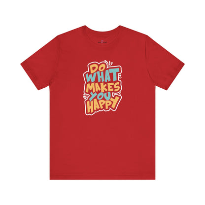 Happy vibes Unisex Jersey T shirt