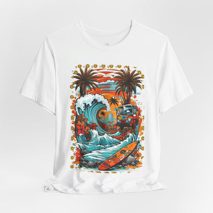 Tropical Waves Unleashed Unisex  T-Shirt