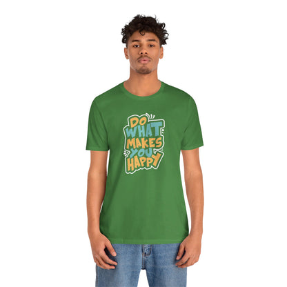 Happy vibes Unisex Jersey T shirt