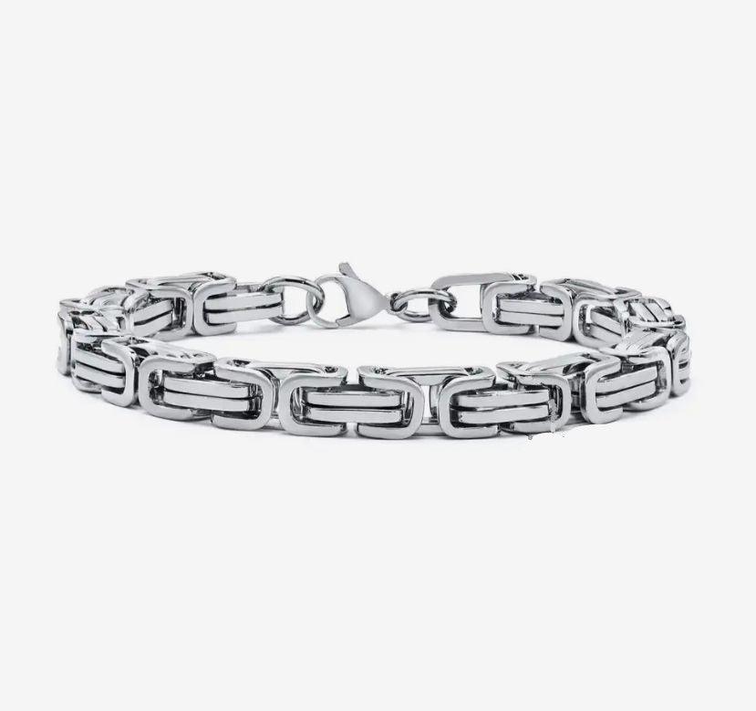Regal Byzantine Steel Bracelet - Whisperz